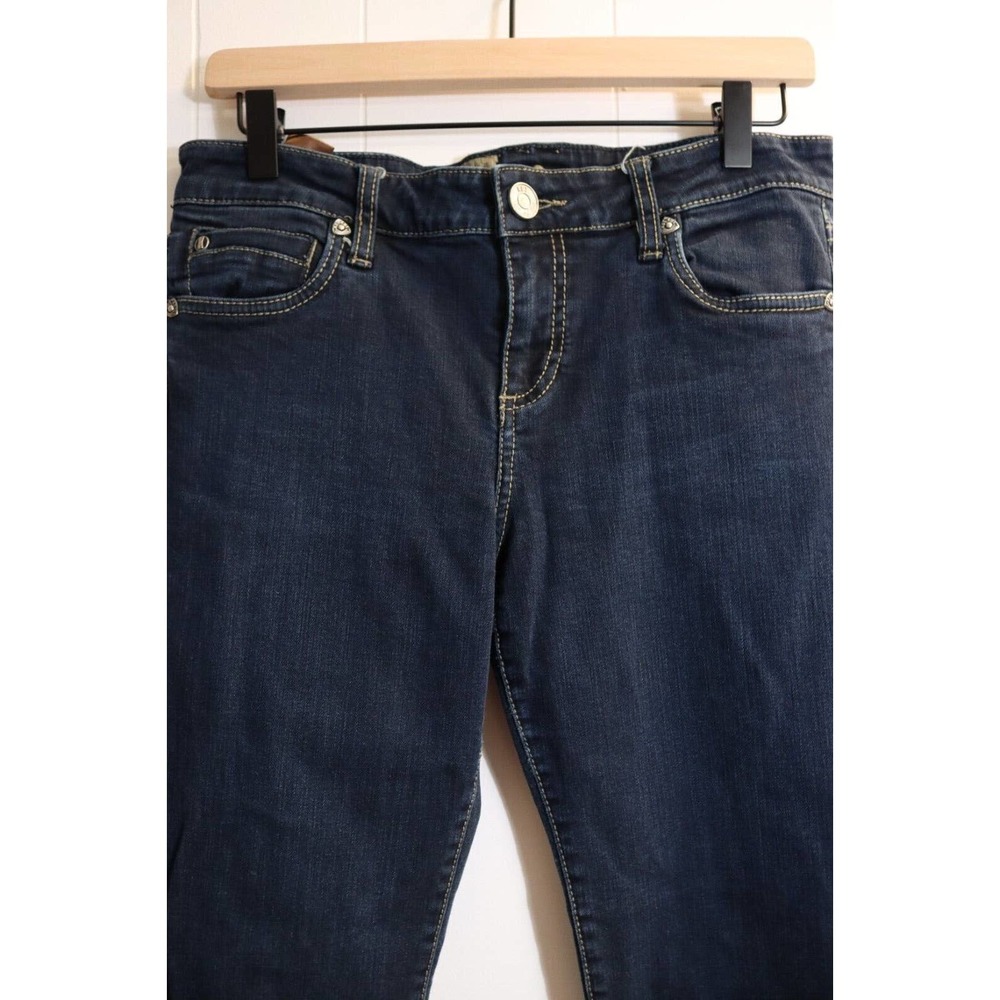 Kut From the Kloth Diana Skinny Jeans Women's Blue Mid Rise Denim Pants Size 6 - Picture 2 of 6